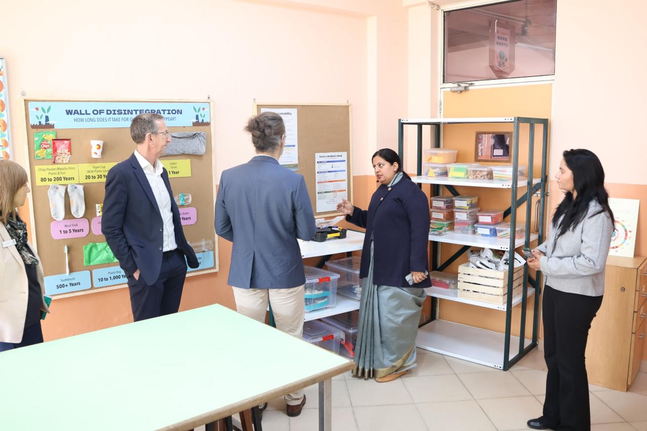 Mayoor School, Noida Hosts University of Lincoln (UK) Delegation under CBSE–British Council Collaboration